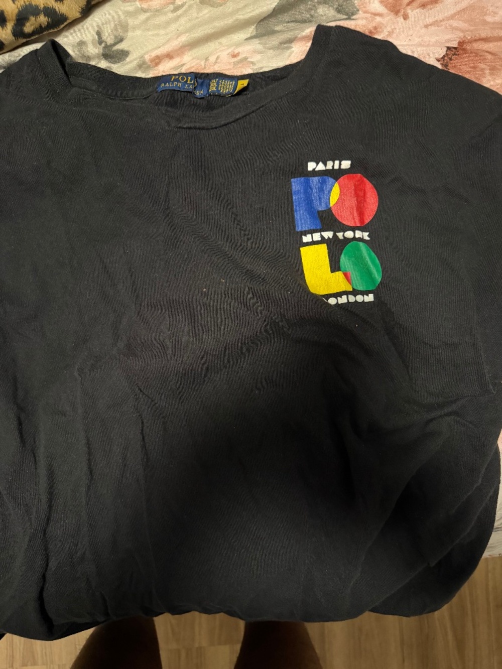 Polo Ralph Lauren Sweatpants & Graphic Tee Bundle